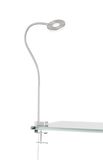 Fischer & Honsel Jax LED Klemmleuchte 5,8W Tunable white steuerbar dimmbar Acrylglas nickel 50414