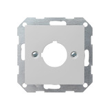 Gira 0272015 Abdeckung Tragring Geräte Ø 22,5 mm System 55 Grau m