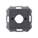Gira 027228 Abdeckung Tragring Geräte Ø 22,5 mm System 55 Anthrazit