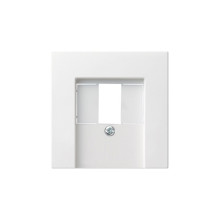 Gira 027627 Abdeckung TAE USB System 55 Reinweiß m