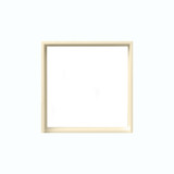 Gira 028201 Adapterrahmen quadratisch 50 x 50 mm System 55 Cremeweiß