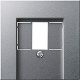 Gira 037626 Abdeckung USB-Spannungsversorgung PD System 55 F Alu