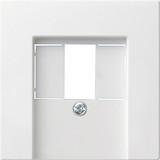 Gira 037627 Abdeckung USB-Spannungsversorgung PD System 55 Reinweiß m
