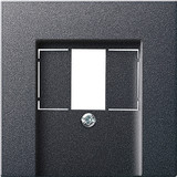 Gira 037628 Abdeckung USB-Spannungsversorgung PD System 55 Anthrazit