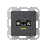 Gira 040528 Potenzialausgleich-Dose 2-fach System 55 Anthrazit