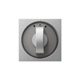 Gira 066626 Abdeckung Knebel Zeitschalter + Jalousie System 55 F Alu
