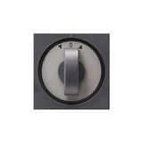 Gira 066628 Abdeckung Knebel Zeitschalter + Jalousie System 55 Anthrazit