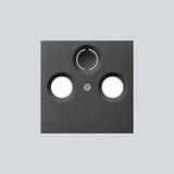 Gira 086928 Abdeckung Koaxial-Antennensteckdose System 55 Anthrazit