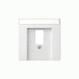 Gira 087627 Abdeckung Beschriftungsfeld TAE USB System 55 Reinweiß m