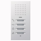 Gira 1250112 Wohnungsstation AP Flächenschalter Reinweiß