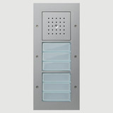 Gira 126865 Türstation AP 6-fach Türkommunikation F Alu