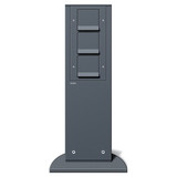 Gira 134128 E-Säule 3x SCHUKO SP 491 mm Gira Energiesäule Anthrazit
