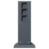 Gira 134528 E-Säule 3x Leereinheit 491 mm Gira Energiesäule Anthrazit
