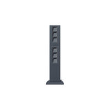 Gira 135128 E-Säule 6x Leereinheit 769 mm Gira Energiesäule Anthrazit