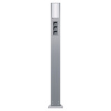 Gira 135326 E-Säule Licht + 3x Leereinheit 1600 mm Gira Energiesäule F Alu
