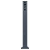 Gira 135428 E-Säule 4x Leereinheit 1400 mm Gira Energiesäule Anthrazit