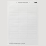 Gira 145000 Beschriftungsbögen 60,7 x 11,8 mm Zubehör