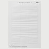 Gira 145300 Beschriftungsbögen 54,5 x 7 mm Zubehör