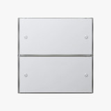 Gira 2032112 Tastsensensor 3 Komfort 2-fach KNX Flächenschalter Reinweiß