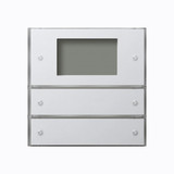 Gira 2042112 Tastsensensor 3 Plus 2-fach KNX Flächenschalter Reinweiß