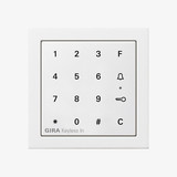 Gira 2605112 Gira Keyless In Codetastatur Flächenschalter Reinweiß