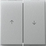 Gira 329465 Wippe 2-fach Pfeil Gira TX_44 (WG UP) F Alu