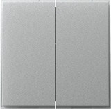 Gira 349565 Wippe 2-fach gerade Gira TX_44 F Alu