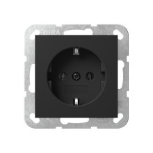 Gira 4188005 SCHUKO-Steckdose System 55 Schwarz m