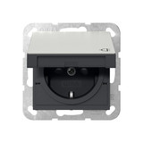 Gira 4414600 SCHUKO-Steckdose KD + SP System 55 Edelstahl