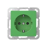 Gira 4455107 SCHUKO-Steckdose System 55 Grün