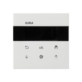 Gira 5366112 S3000 Jal.-/Schaltuhr Display Flächenschalter Reinweiß