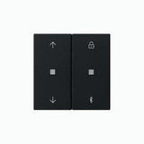 Gira 5367005 S3000 Jal.-/Schaltuhr Bluetooth Pfeile System 55 Schwarz m