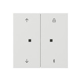 Gira 5367112 S3000 Jal.-/Schaltuhr Bluetooth Pfeile Flächenschalter Reinweiß