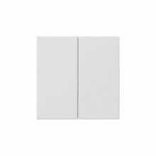 Gira 537027 Wippe 2-fach unbedruckt System 55 Reinweiß m