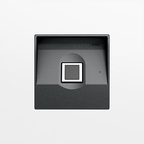 Gira 5551902 Gira Keyless In Fingerprintmodul System 106 Verkehrsweiß(lack.)