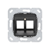 Gira 560100 Modular-Jack-01 2-fach Tragring