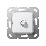 Gira 565003 SAT-F-Buchse Kpl. Einsatz Reinweiß