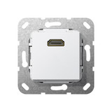 Gira 566903 HDMI Kpl. Einsatz Reinweiß