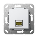 Gira 569603 Modular-Jack RJ45 Cat.6A 10 Gbit Einsatz Reinweiß