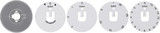 Gira 818300 Set Symbolscheiben Knebel Zubehör