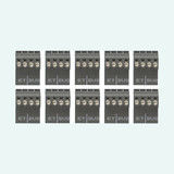 Gira 851800 Set Anschlusskl. 10 Stck. Wohnungsst.AP Türkommunikation