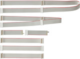 Gira 857400 Kabelset Aufputzgehäuse 2 x 2-fach/4-fach/5-fach System 106