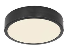 Globo Lucena LED Deckenleuchte 15W Neutralweiß Schwarz Matt, Metall Ø15cm 12368-15