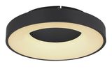 Globo Jolli LED Deckenleuchte 31,5W CCT Schwarz, Metall Fernbedienung Nachtlicht Ø40cm 41758-30