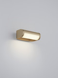 Helestra LUZ LED Wandleuchte 9W dimmbar IP54 90Ra Warmweiss Coffee 18/2508.70