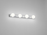 Helestra LIS LED Wandleuchte,Deckenleuchte 12W IP44 90Ra Warmweiss Chrom 48/2029.04