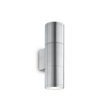 Ideal Lux GUN Wandleuchte GU10 2-fach dimmbar Aluminium IP44 033013