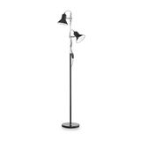 Ideal Lux POLLY Stehleuchte E27 2-fach ⌀220mm Schwarz 061139