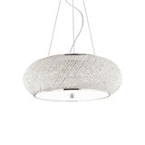 Ideal Lux PASHA' Pendelleuchte E14 10-fach ⌀550mm dimmbar Chrom 082196