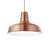 Ideal Lux MOBY Pendelleuchte E27 ⌀350mm dimmbar Kupfer 093697